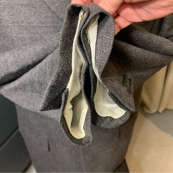 Missoni Wool Tweed Sport Coat Men 44 Charcoal Gray Single Breasted Blazer Italy - Picture 5 of 16